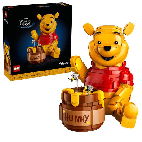 LEGO Disney 43300 Winnie The Pooh 1399-Piece Building Set