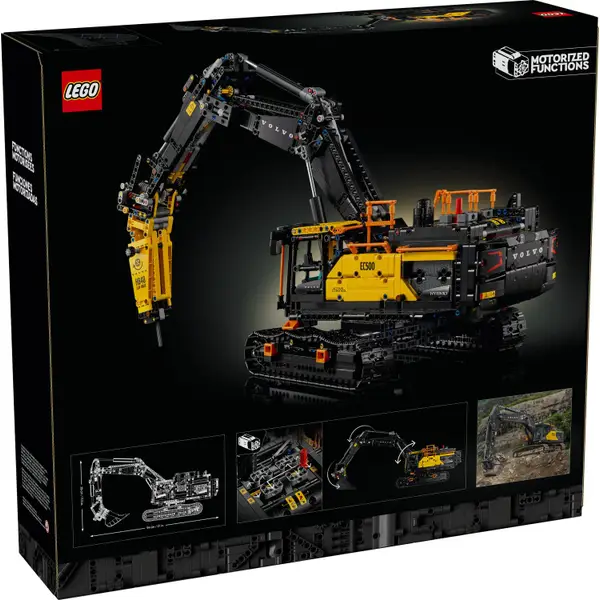LEGO Technic Volvo EC500 Hybrid Excavator 42215 Building Set