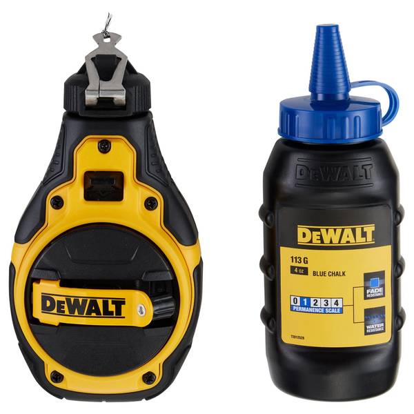 Photo of DEWALT Bi-Material Chalk Reel Kit (Blue)