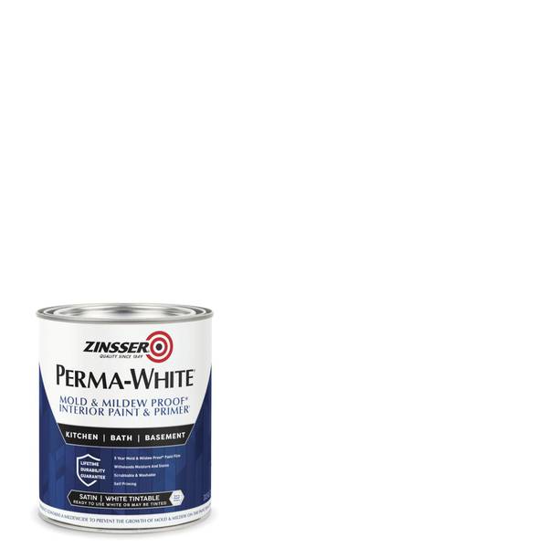 Photo of 1 Quart Perma-White Mold & Mildew-Proof Interior Satin Paint