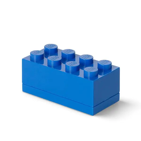 LEGO 8 Knob Blue Mini Storage Box - 40121731 | Blain's Farm & Fleet