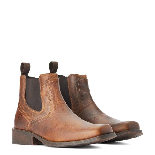 ARIAT Men's Sport Rambler Wide Square Toe Western Boots, Bartop