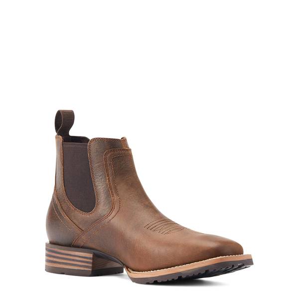 ARIAT Men's Sport Rambler Wide Square Toe Western Boots, Bartop