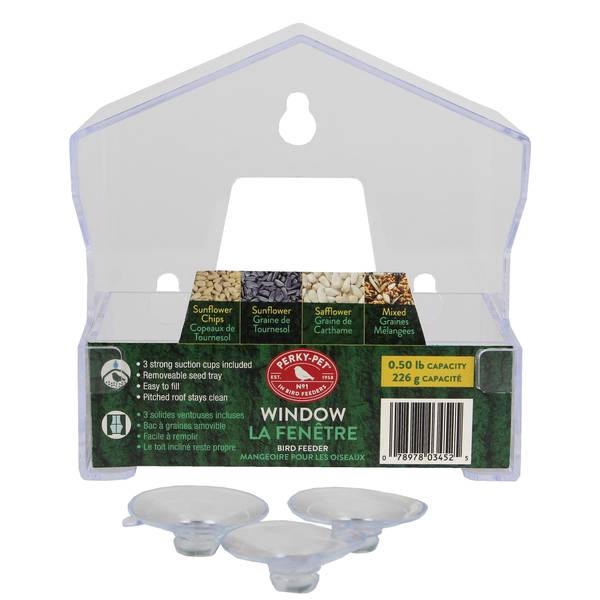 Photo of Window Bird Feeder - 1/2 lb Capacity