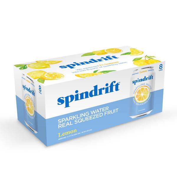Photo of 8pack Lemon Sparkling Water