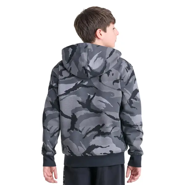 Adidas Youth Boys' Black Camo Hoodie, Black Adi (001, S - AA11266