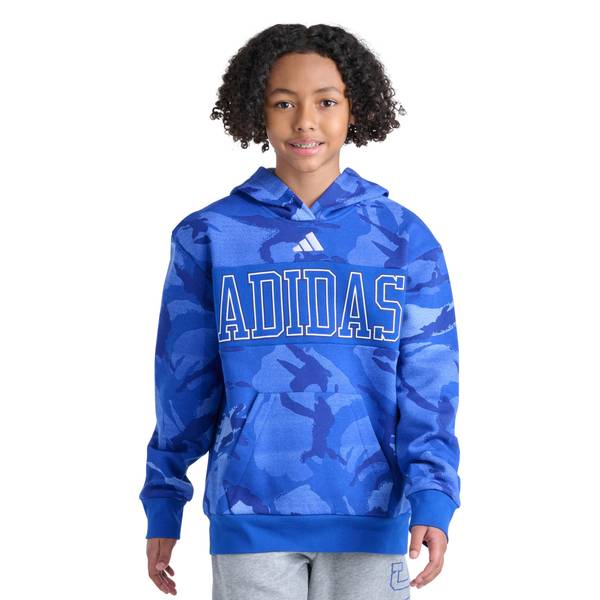 Photo of BB Camo Flc LS Hoodie Royal