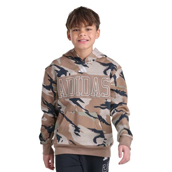Photo of Youth Boys' Khaki Camo Hoodie