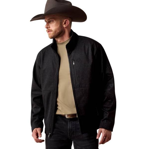 Photo of Sleeve Logo Softshell Black/Mexican