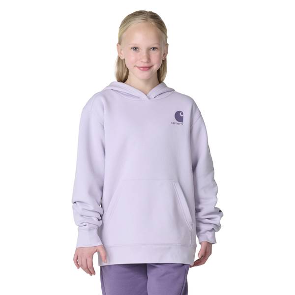 Photo of Girls' Long Sleeve Hooded Logo Sweatshirt