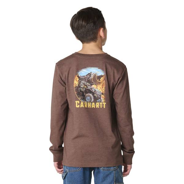 Photo of Boys' Long Sleeve Side by Side T-Shirt