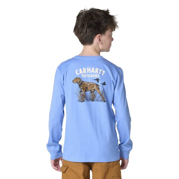 Photo of Boys' Long Sleeve Hunting Dog T-Shirt