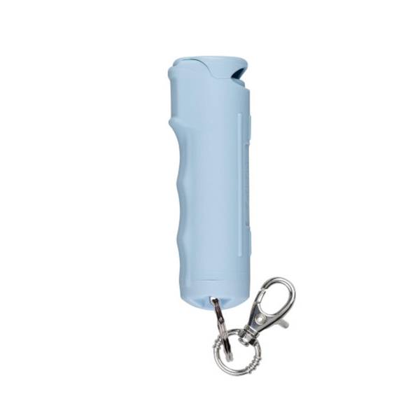 Photo of Fast Flip Top Pepper Gel with Snap-Clip Keychain, Chambray Blue
