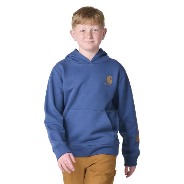 Photo of Boys' Long Sleeve Graphic Logo Sweatshirt
