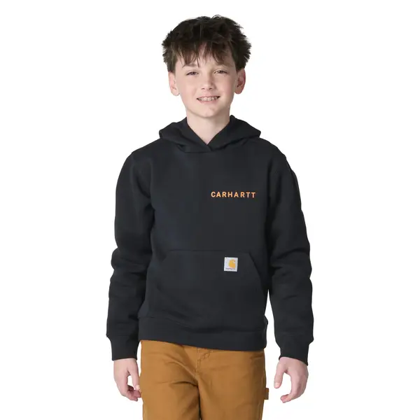 Carhartt Boys' Long Sleeve Deer Graphic Hooded Sweatshirt - CA6911