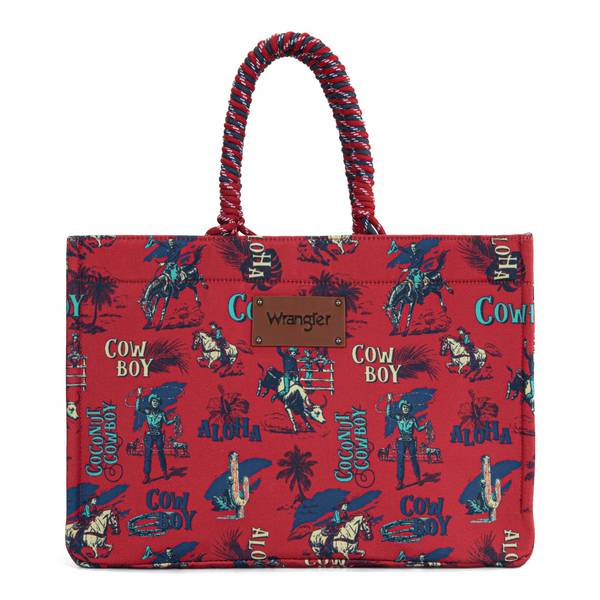 Photo of Cowboy Print Tote Bag