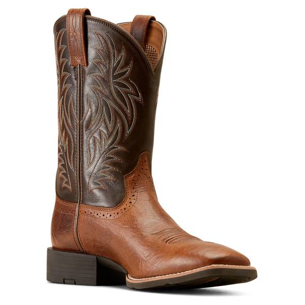 Photo of Men's Sport Wide Square Toe Cowboy Boots