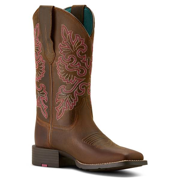 Photo of Women's Round Up StretchFit Wide Square Toe Western Boots