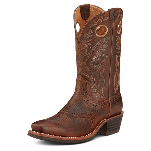 Photo of Men's Heritage Roughstock Square Toe Cowboy Boots
