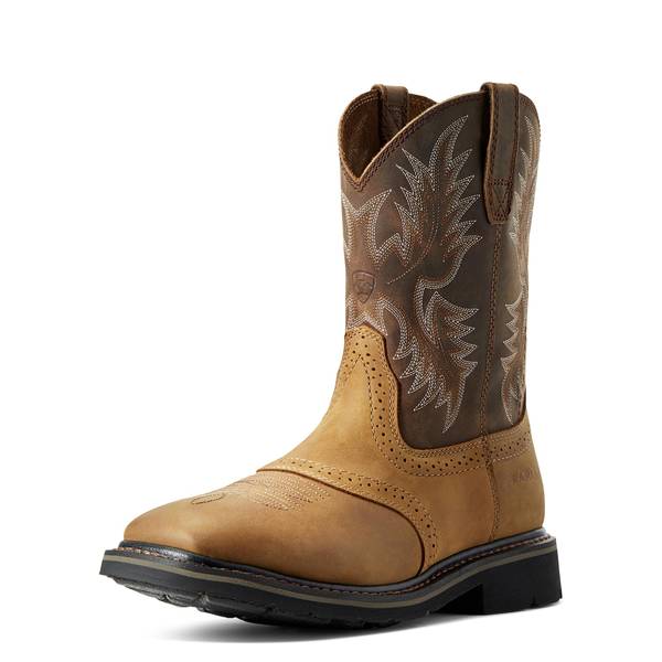 Photo of Men's Sierra Wide Square Toe Work Boots