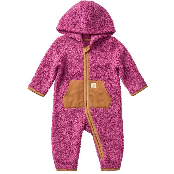 Carhartt Infant Long Sleeve Zip-Front Sherpa Coverall