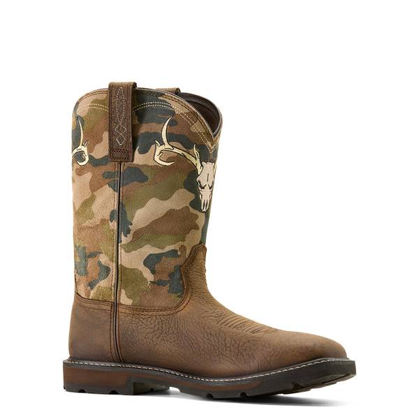 ARIAT 10074211, Bruin Brown, 7D - 10074211-7D | Blain's Farm & Fleet