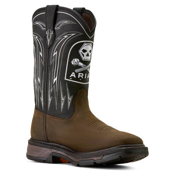 Photo of Men's WorkHog XT Bolt Skull Waterproof Wide Square Toe Work Boots