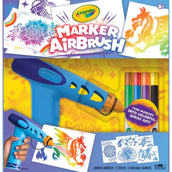 Crayola Marker Airbrush Kit