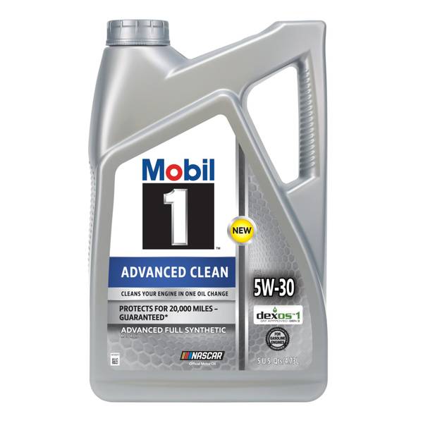 Photo of Mobil 1 Advanced Clean Full Synthetic Motor Oil 5W-30, 5 Quarts