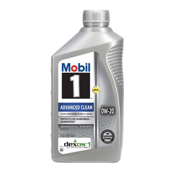 Photo of Advanced Clean Full Synthetic Motor Oil 0W-20, 1 Quart