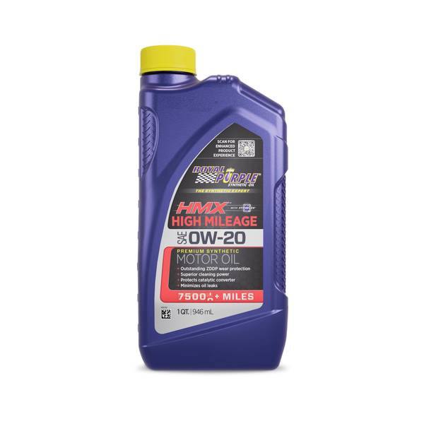 Photo of 1 Quart 0W20 HMX High Mileage Synthetic Motor Oil