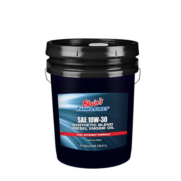 Photo of Synthetic Blend Diesel Oil, 10W-30 5 Gal