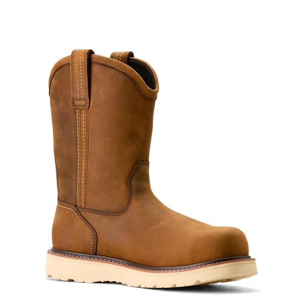 Photo of Men's Rebar Wedge Pull-On Waterproof Composite Toe Work Boots