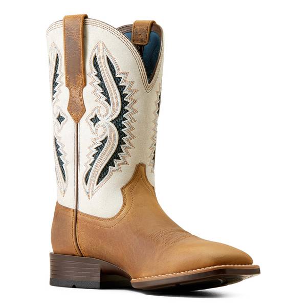 ARIAT Men's Rowder VentTek 360 Western Boots, Marbled Tan, 8D