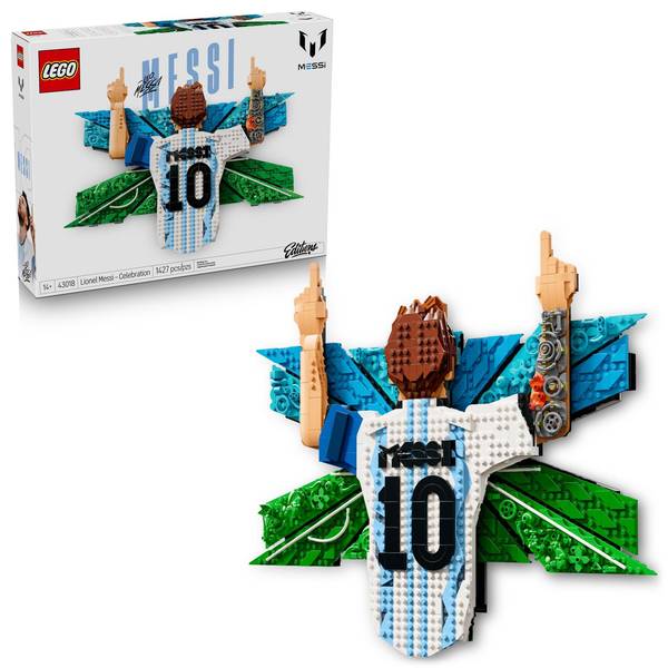 Lego Editions Lionel Messi Celebration Building Toy 43018, 1427 Pieces