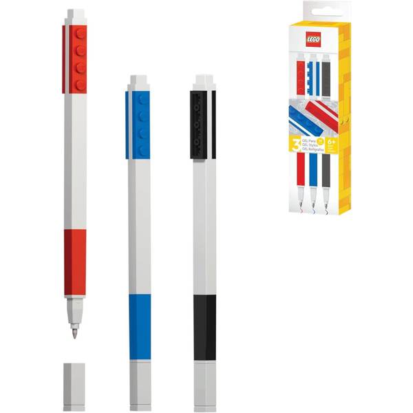 LEGO Stationery Gel Pen - 3 Pack