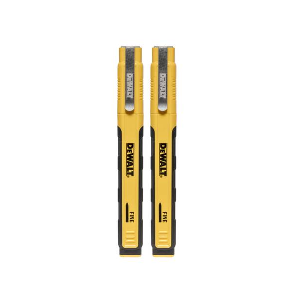 Photo of Fine Point Jobsite Ink Marker 2-Pack Carded, Black