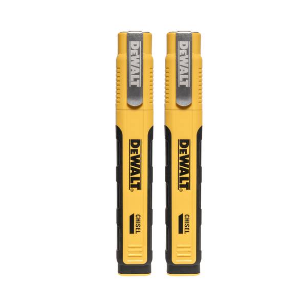 Photo of Chisel Tip Jobsite Ink Marker 2-Pack Carded, Black