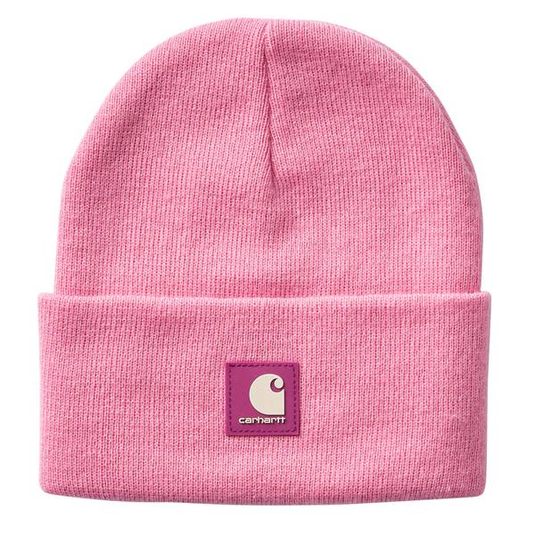 Carhartt Toddlers' Rubber Patch A18 Watch Hat, Cashmere Rose