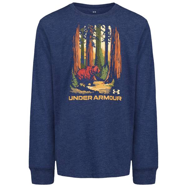 Photo of Boys' Tree Bear Cuffed T-Shirt
