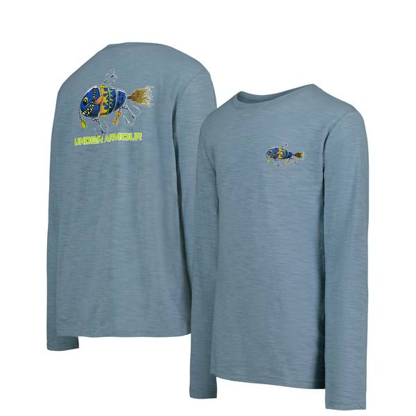 Photo of Boy's Slub Lure Logo Long Sleeve T-Shirt