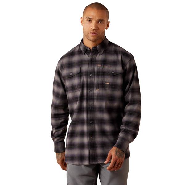 Photo of Men's Rebar Flannel Durastretch Long Sleeve Work Shirt