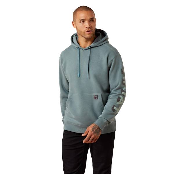 Photo of Men's Rebar Lightweight Logo Hoodie