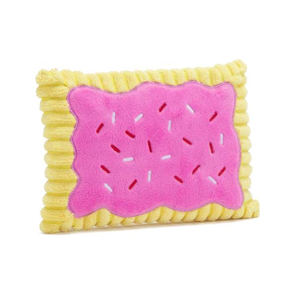 Photo of Toaster Poodle Breakfast Pastry Plush Dog Toy