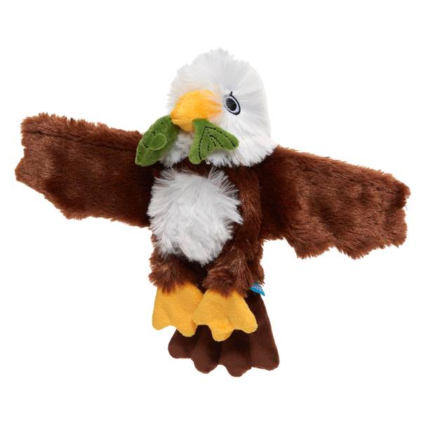 111535 Majestic Marty Eagle Crinkly Squeaky Toss & Shake Dog Toy - Extra Small & Small