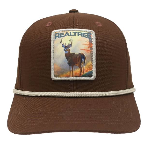 Photo of Realtree Deer Woven Patch Ball Cap Brown