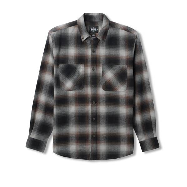 Photo of Men's Long Sleeve Untucked Flannel Shirt