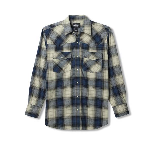 Photo of Men's Long Sleeve Western Flannel Shirt