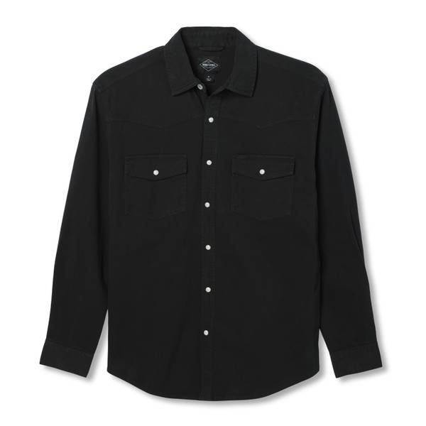 Photo of Men's Long Sleeve Western Stretch Twill Shirt