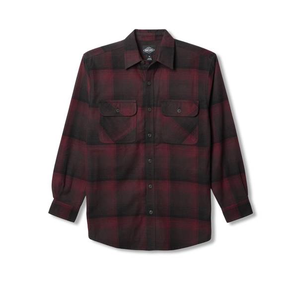 Work N' Sport Men's Long Sleeve Super Brawny Flannel
